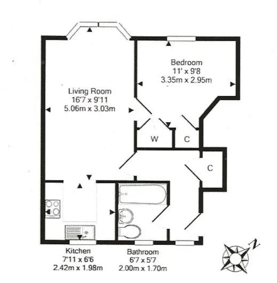 Violet Bank Apartment West End. Edynburg